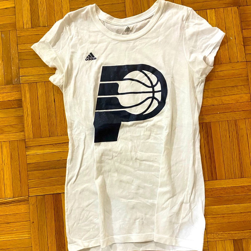 NBA Pacers Adidas glitter tee!